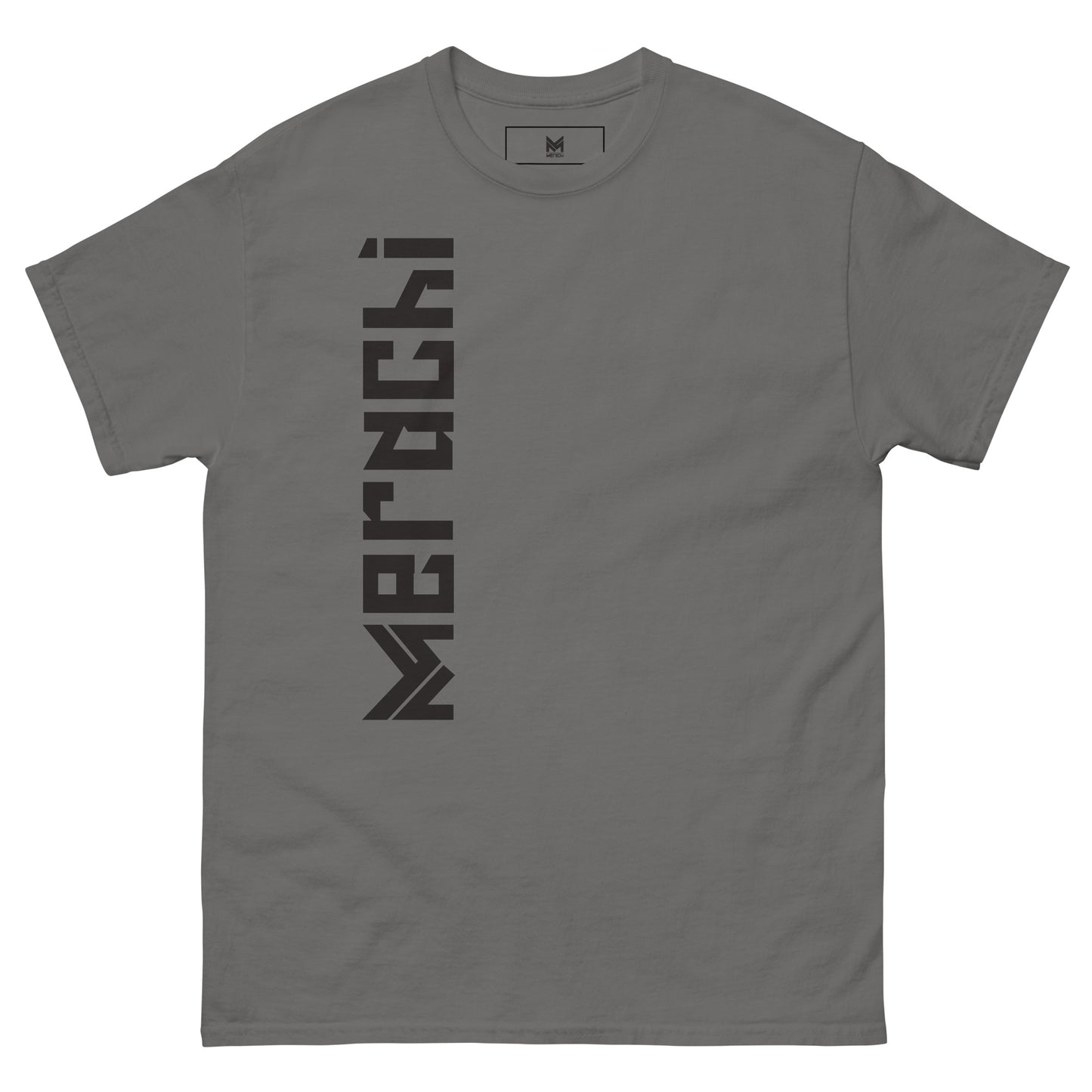 Merachi Vertical Logo Tee