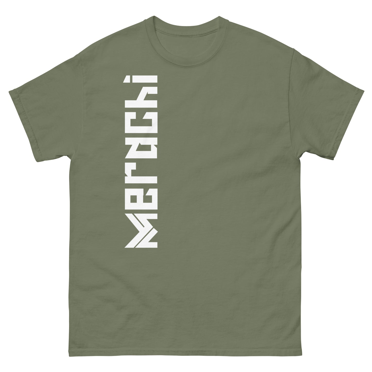 Merachi Vertical Logo Tee
