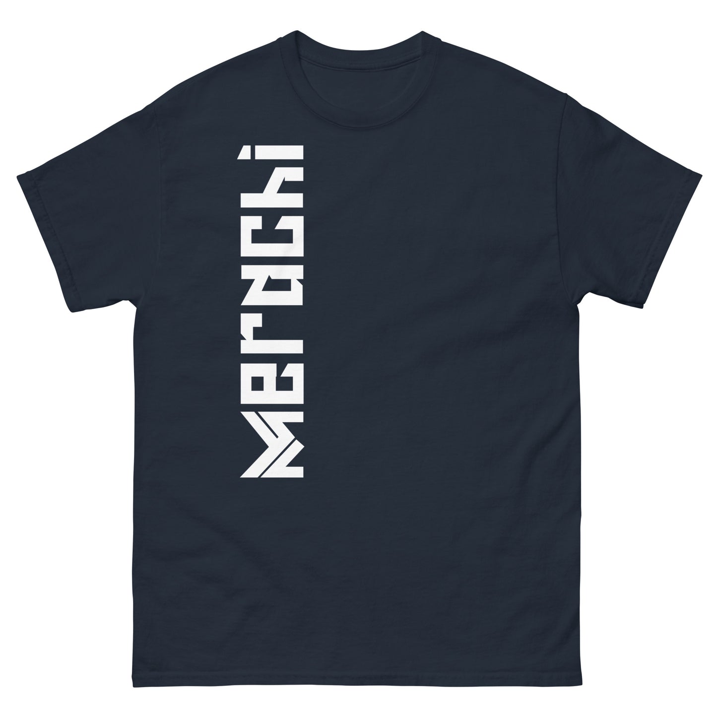 Merachi Vertical Logo Tee