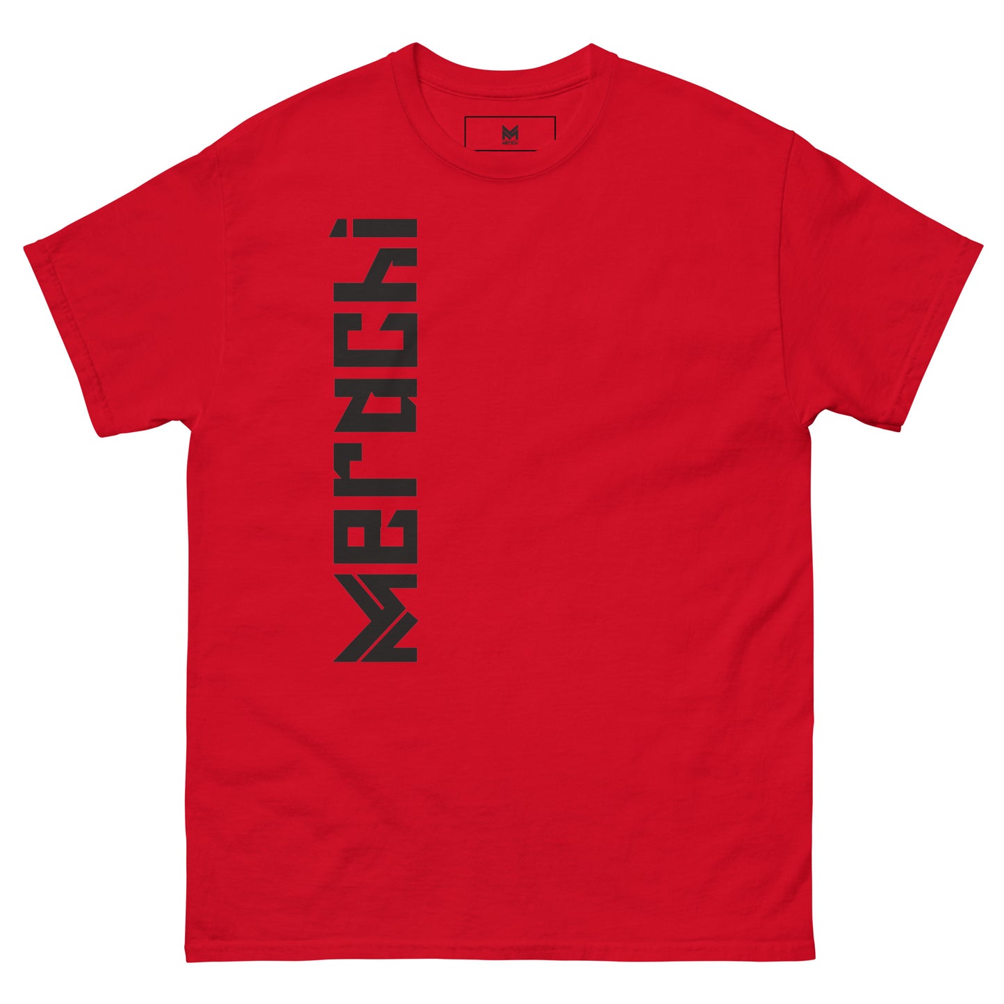 Merachi Vertical Logo Tee