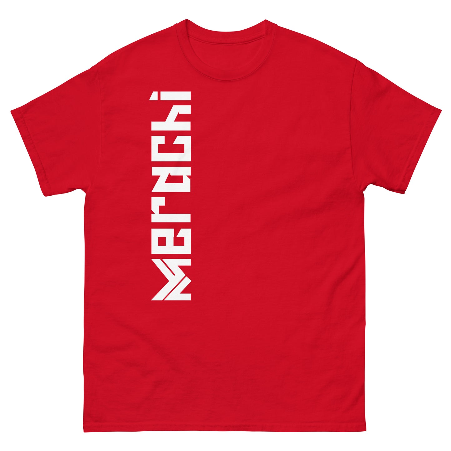 Merachi Vertical Logo Tee
