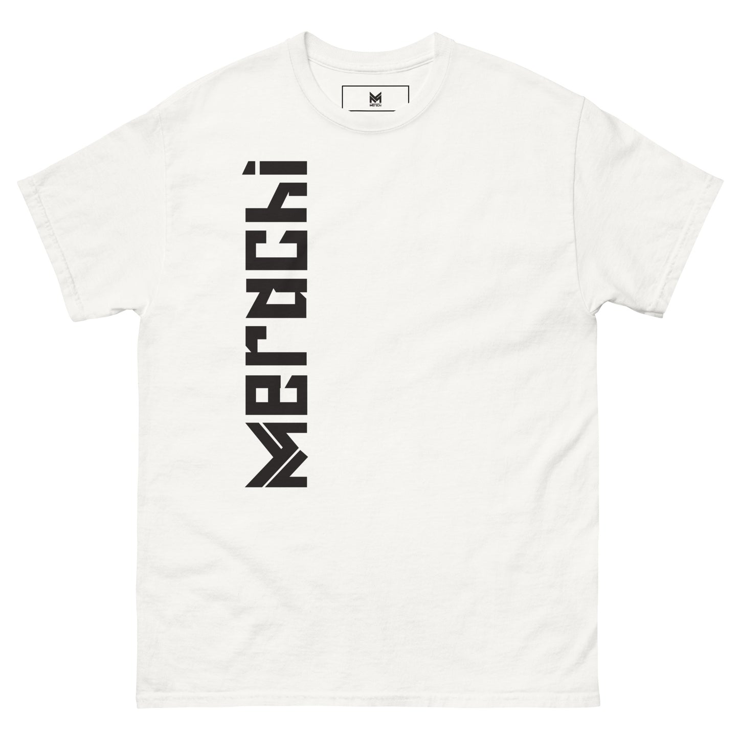 Merachi Vertical Logo Tee